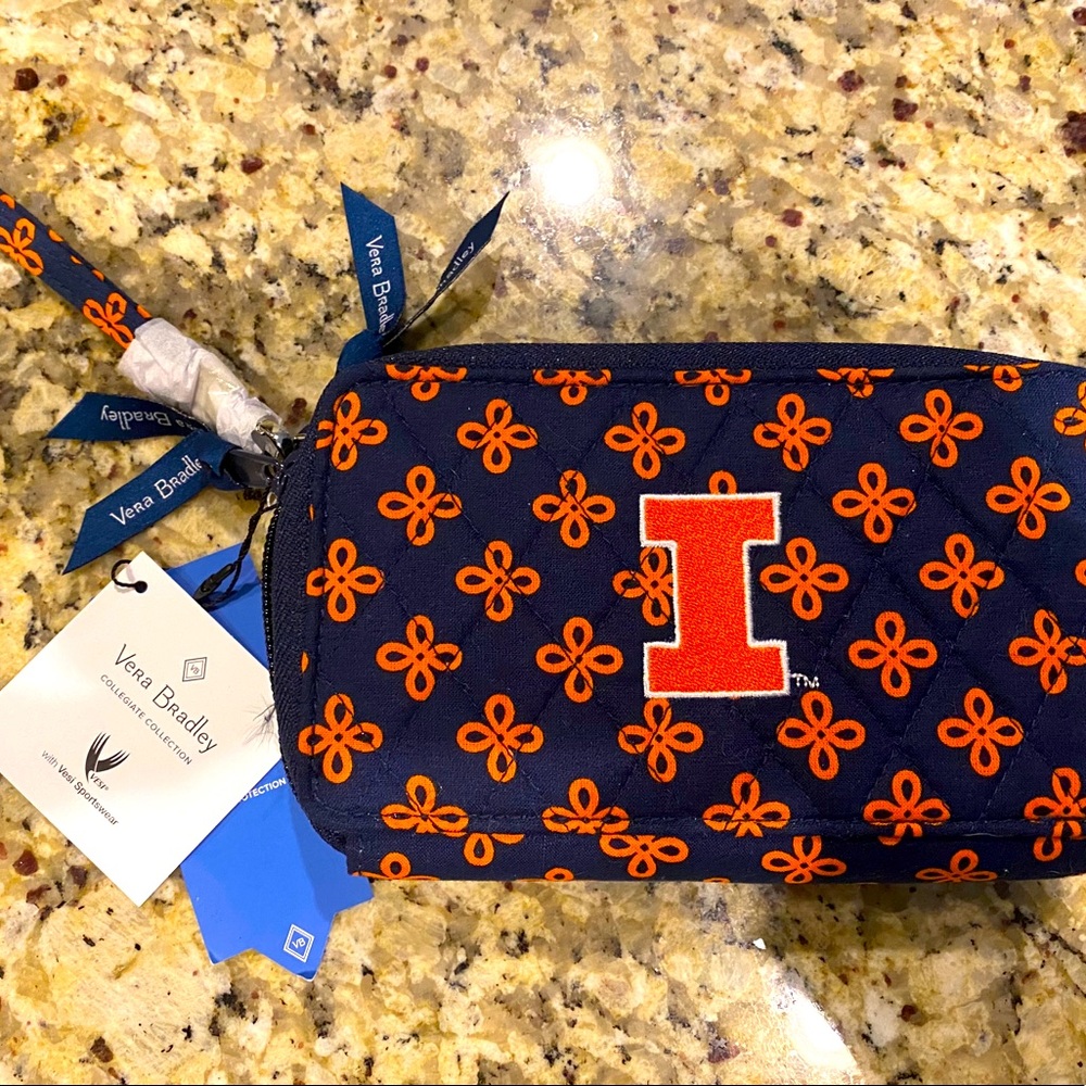 Vera Bradley University Of Illinois wallet